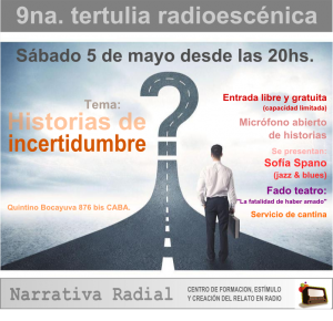 flyer tertulia mayo 2018