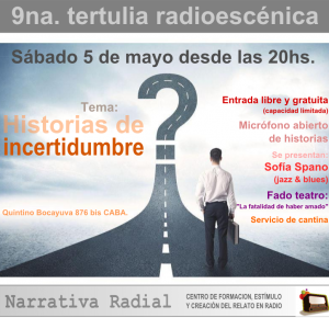 flyer tertulia mayo 2018